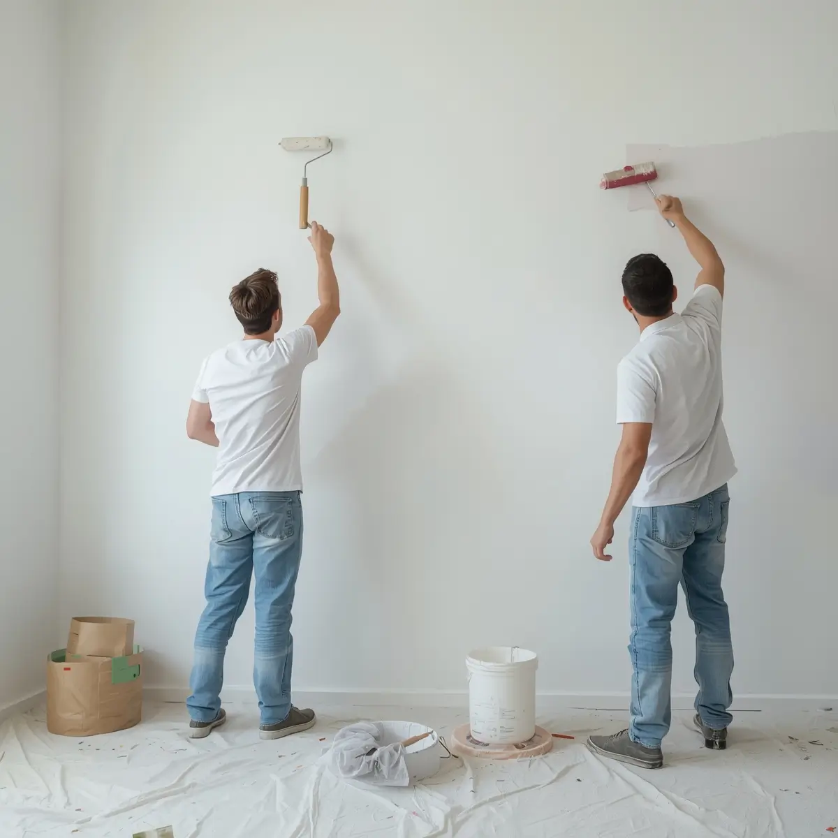 Alçı sıva ve boya işleri