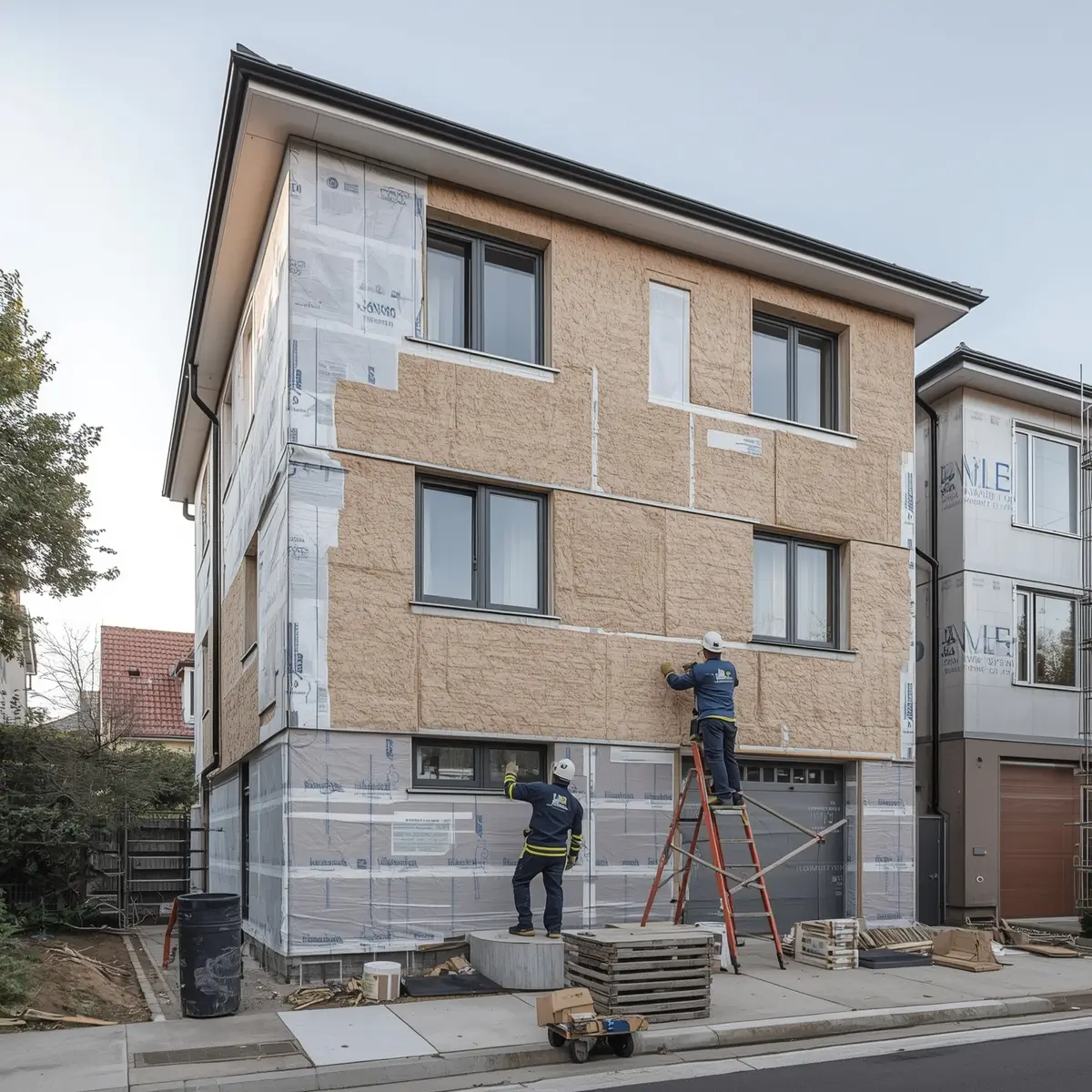 Dış cephe mantolama projesi