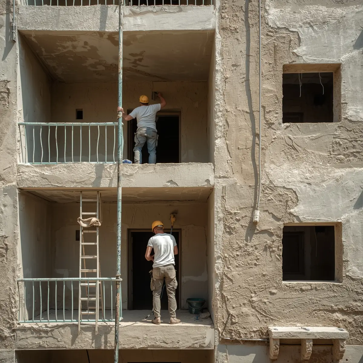 İç cephe sıva işleri