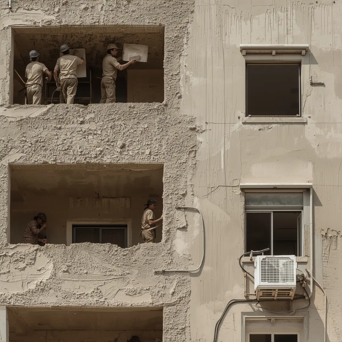 Dış cephe kara sıva