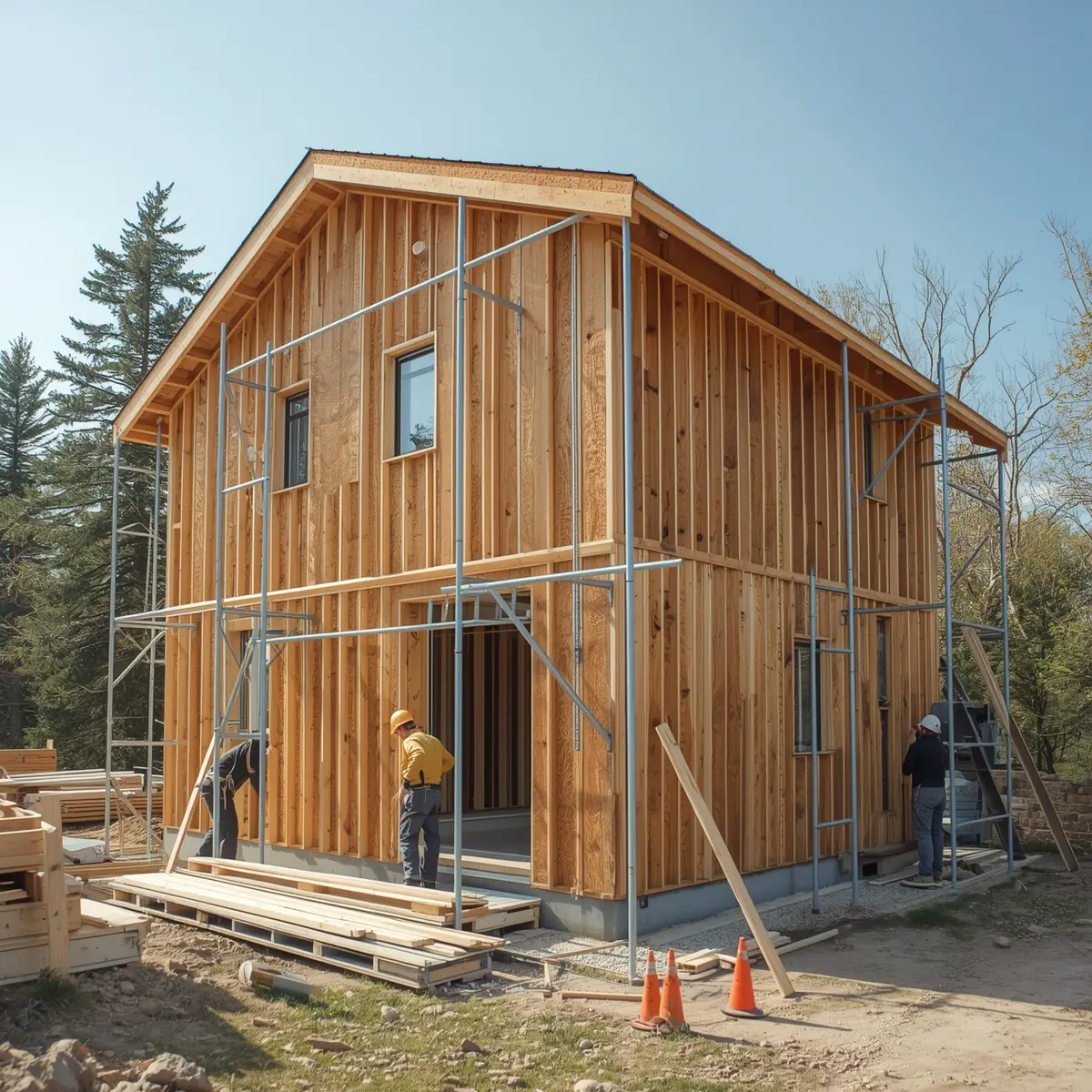 Kalıp duvar işleri